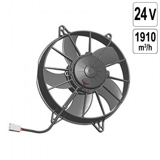 Ventilator AXIAL 24V - 1910 m3/h - aspirare - VA15-BP70/LL-51A